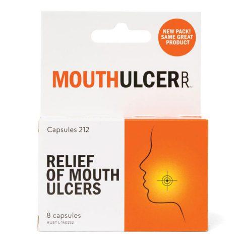 Mouth Ulcer 8 Capsules - Vital Pharmacy Supplies