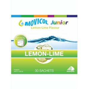 Movicol Lemon Lime Flavour for Juniors 30 Sachets - Vital Pharmacy Supplies