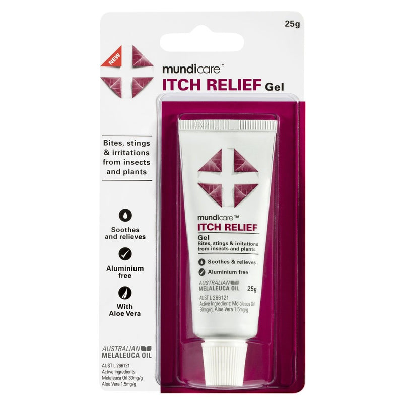 Mundicare Itch Relief Gel 25g - Vital Pharmacy Supplies