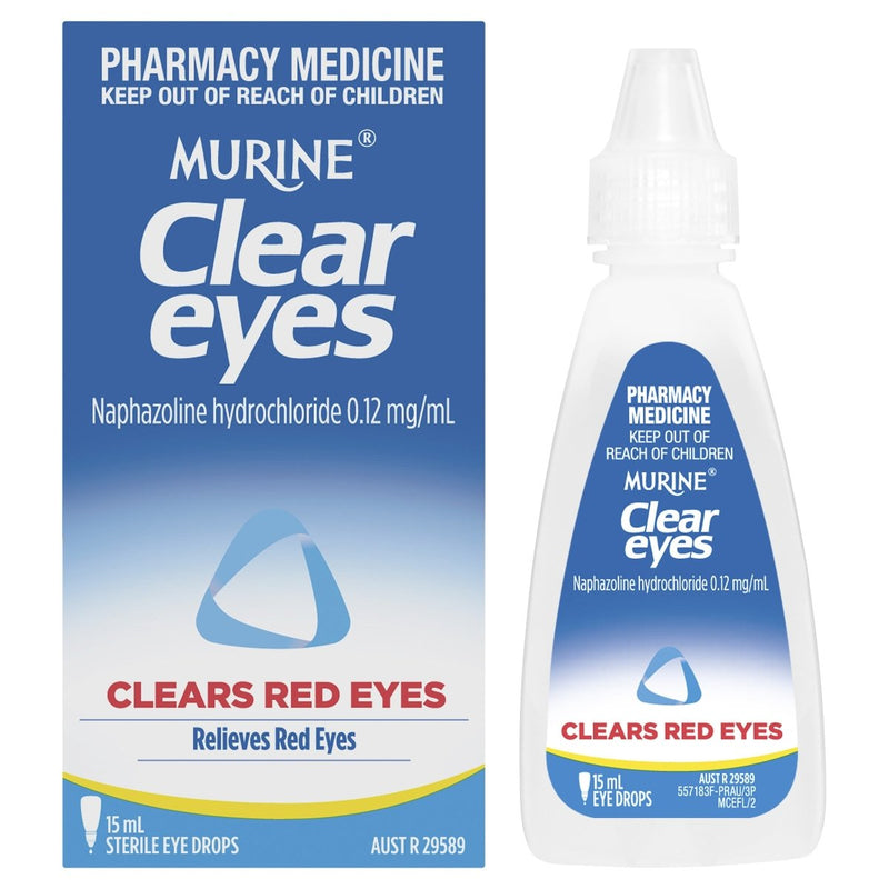 Murine Clear Eyes Drops 15mL - Vital Pharmacy Supplies