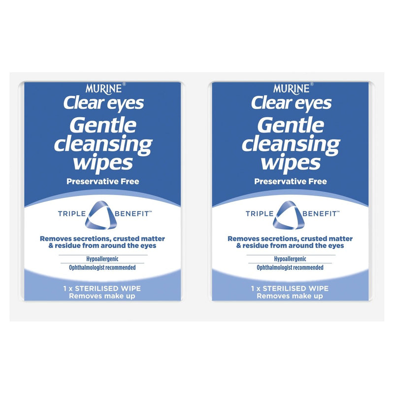 Murine Clear Eyes Wipes 30 Pack - Vital Pharmacy Supplies