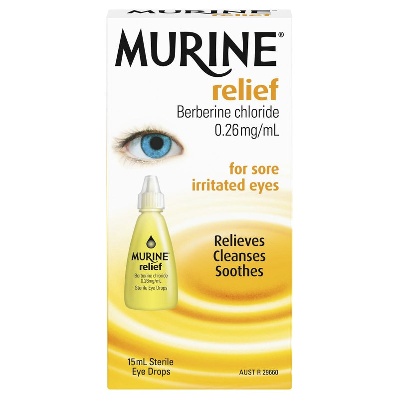 Murine Relief Eye Drops 15mL - Vital Pharmacy Supplies