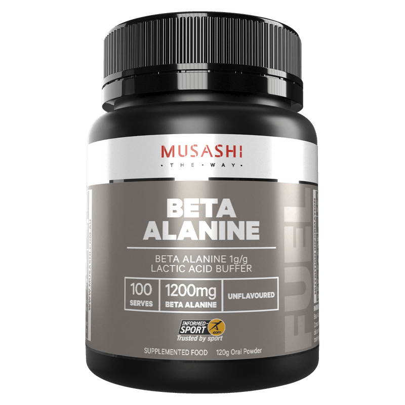 Musashi Beta Alanine 120g - Vital Pharmacy Supplies
