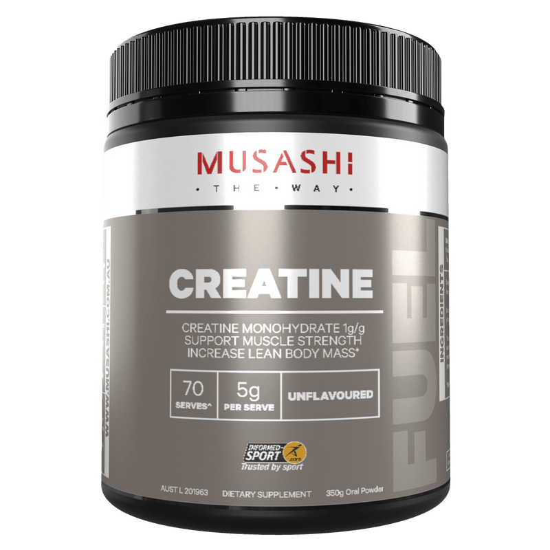 Musashi Creatine 350g - Vital Pharmacy Supplies