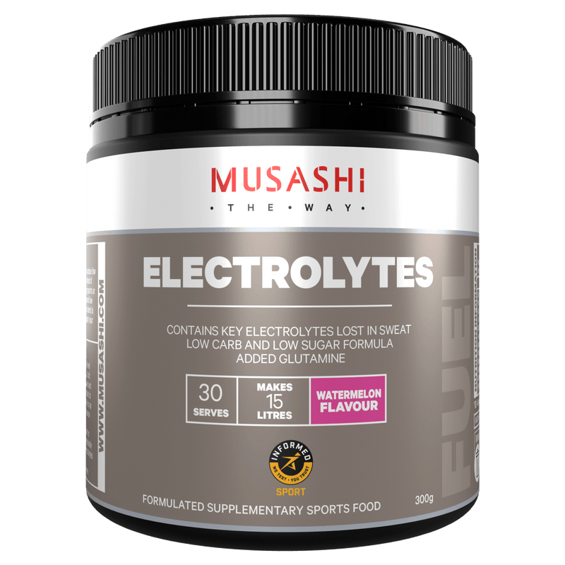 Musashi Electrolytes Watermelon 300g - Vital Pharmacy Supplies