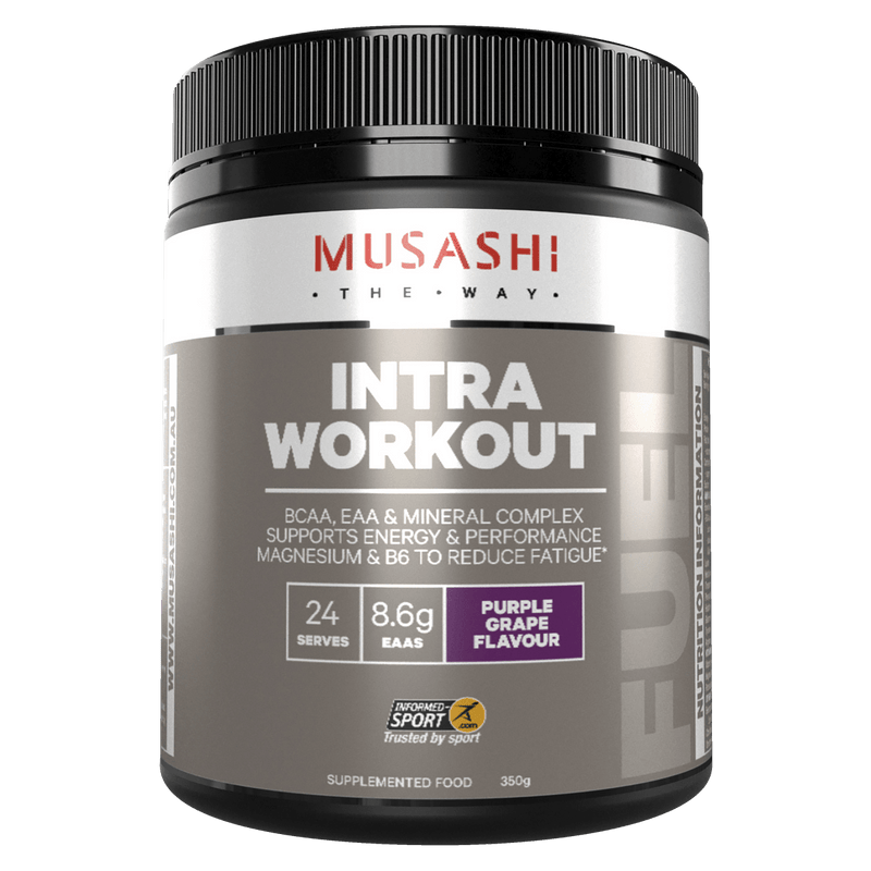 Musashi Intra Workout Purple Grape 350g - Vital Pharmacy Supplies
