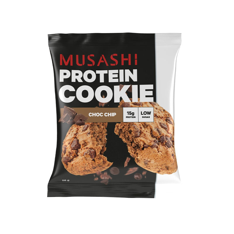 Musashi Protein Cookie Choc Chip 58g - Vital Pharmacy Supplies