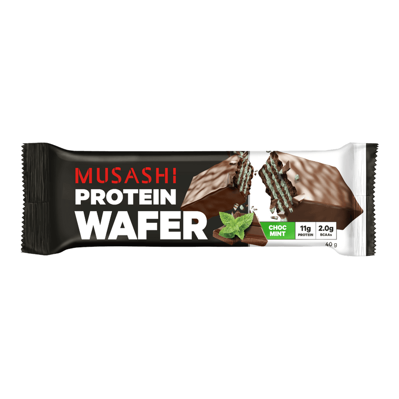Musashi Protein Wafer Bar Choc Mint 40g - Vital Pharmacy Supplies