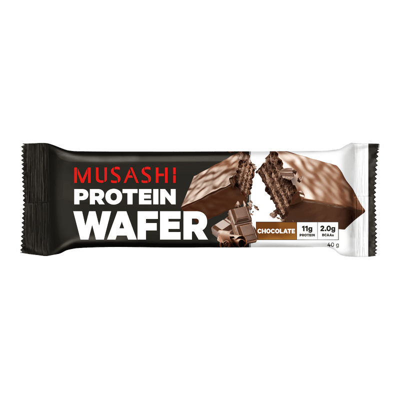 Musashi Protein Wafer Bar Chocolate 40g - Vital Pharmacy Supplies