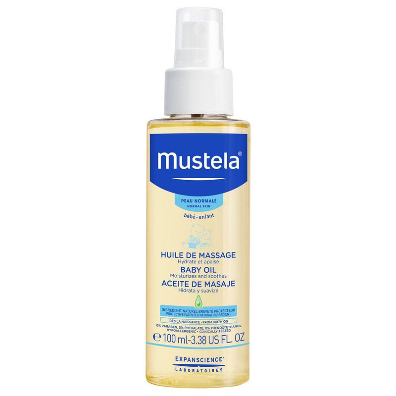 Mustela Baby Massage Oil 100mL - Vital Pharmacy Supplies