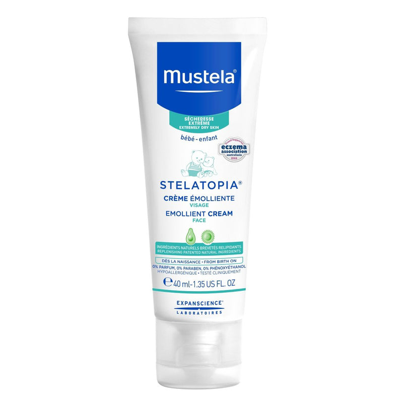Mustela Stelatopia Emollient Face Cream 40mL