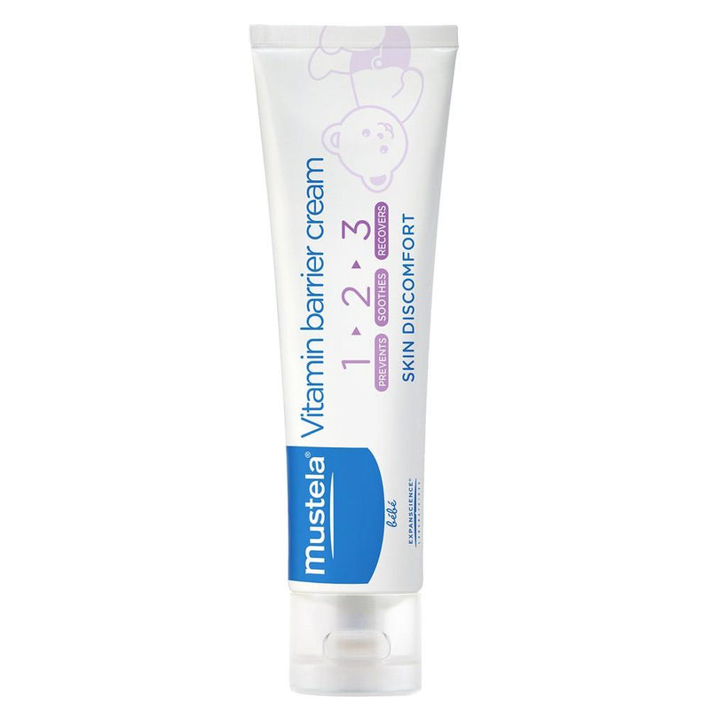 Mustela Vitamin Barrier Cream 1 2 3 100mL - Vital Pharmacy Supplies