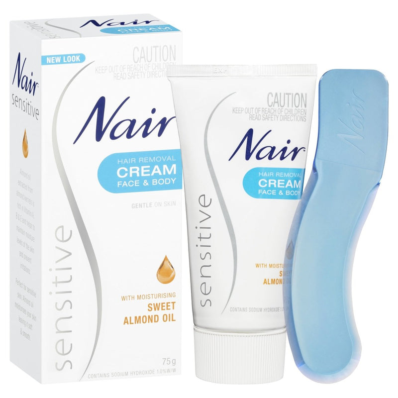 Nair Sensitive Hair Removal Cream 75g - Vital Pharmacy Supplies