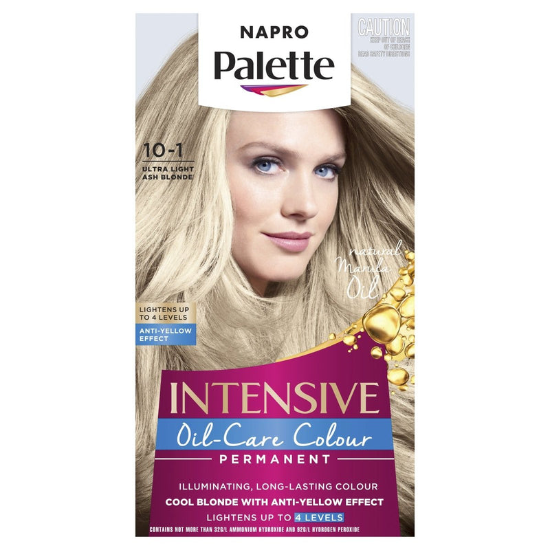 Napro Palette Intensive Creme Colour Permanent 10.1 Ultra Light Ash Blonde - Vital Pharmacy Supplies