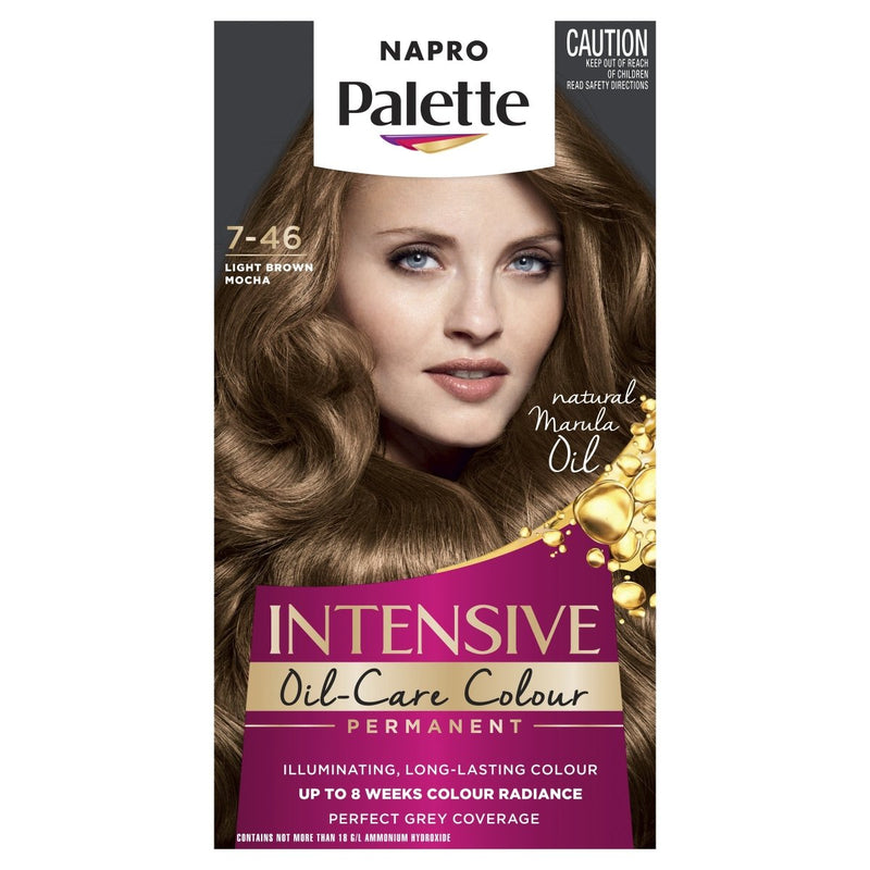 Napro Palette Intensive Creme Colour Permanent 7-46 Light Brown Mocha - Vital Pharmacy Supplies