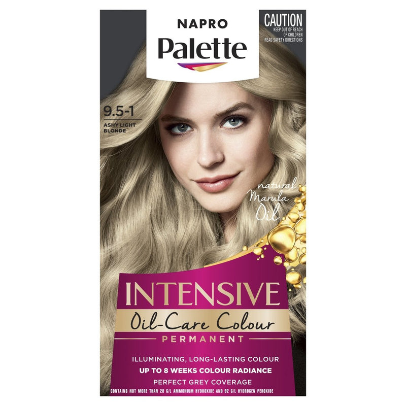 Napro Palette Intensive Creme Colour Permanent 9.5 - 1 Ashy Light Blonde - Vital Pharmacy Supplies