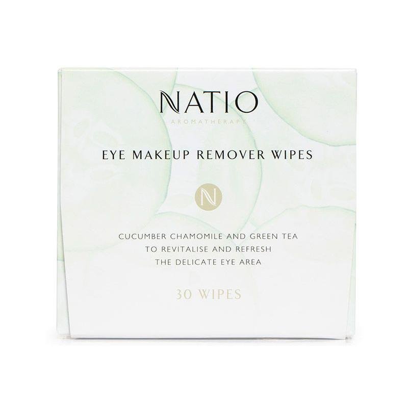 Natio Eye Makeup Remover Wipes - Vital Pharmacy Supplies