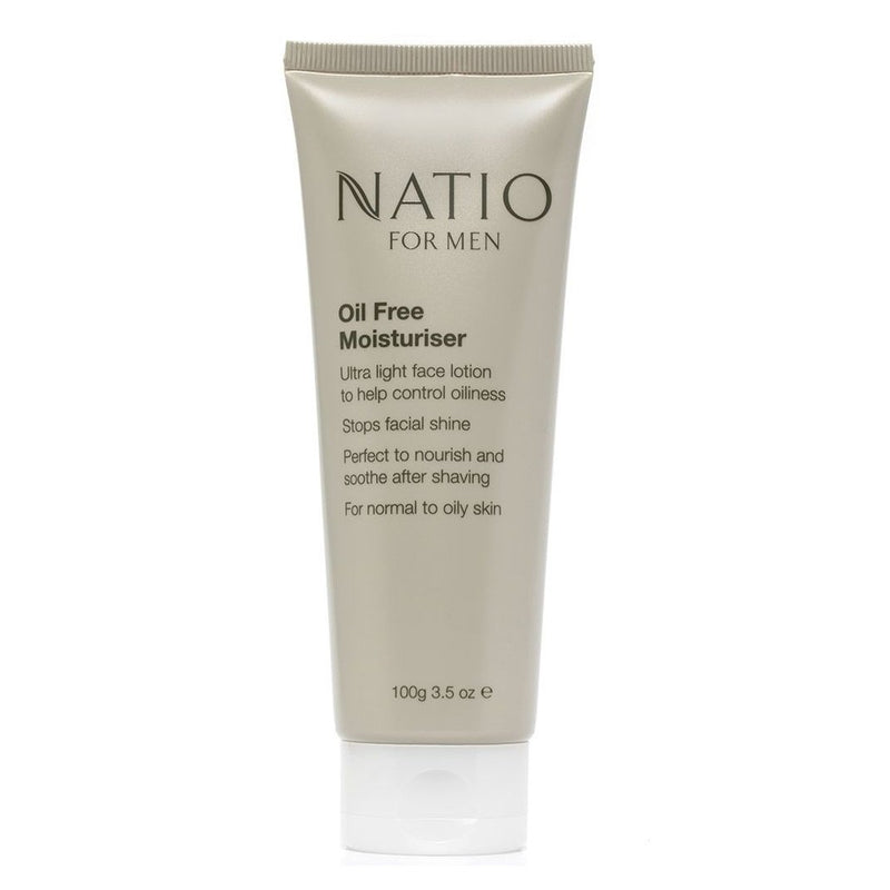 Natio For Men Oil Free Moisturiser 100g - Vital Pharmacy Supplies