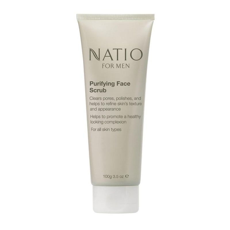 Natio for Men Purifying Face Scrub 100g - Vital Pharmacy Supplies
