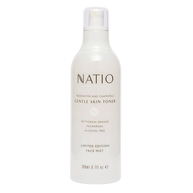 Natio Rosewater and Chamomile Toner Face Mist 200mL - Vital Pharmacy Supplies