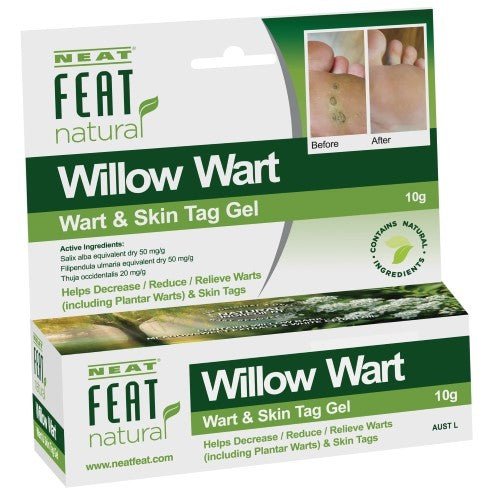 Neat Feat Willow Wart & Skin Tag Gel 10g - Vital Pharmacy Supplies
