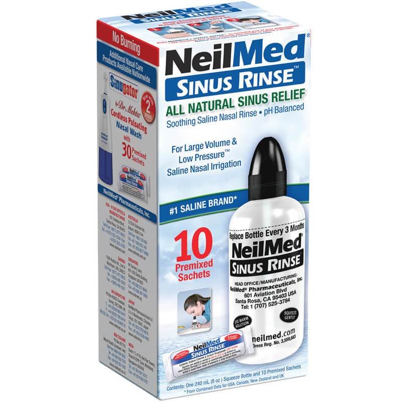 NeilMed Sinus Rinse Kit 10 Packets - Vital Pharmacy Supplies