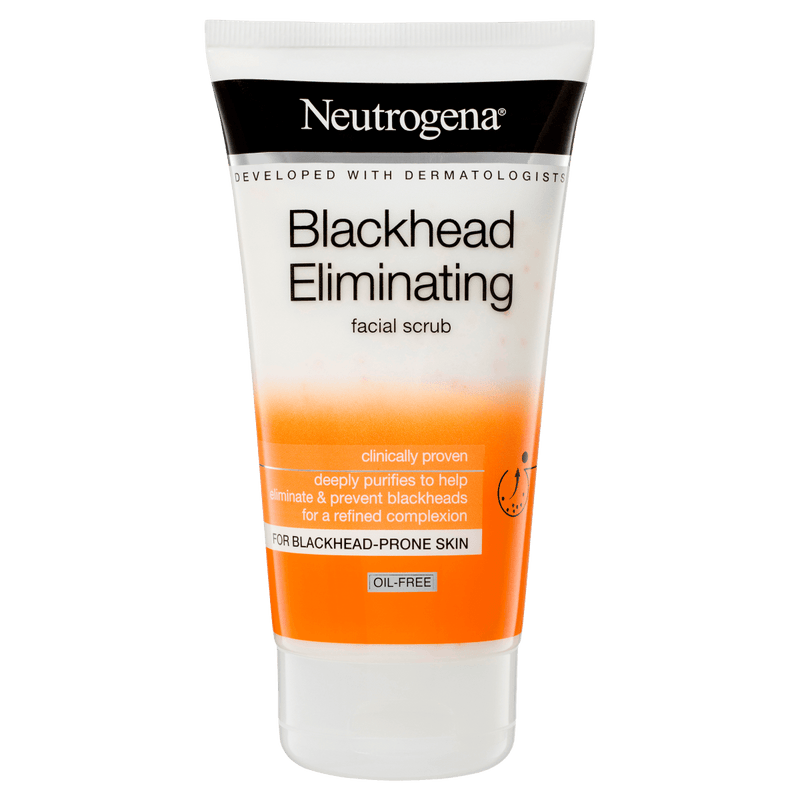 Neutrogena Blackhead Eliminating Facial Scrub 150mL - Vital Pharmacy Supplies