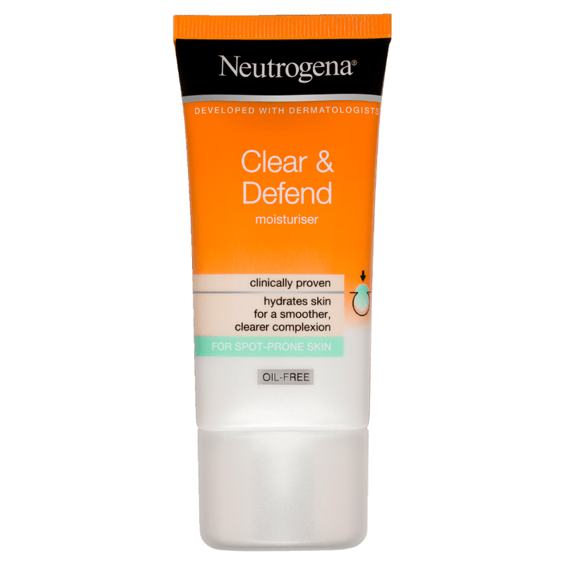 Neutrogena Clear & Defend Moisturiser 50mL - Vital Pharmacy Supplies