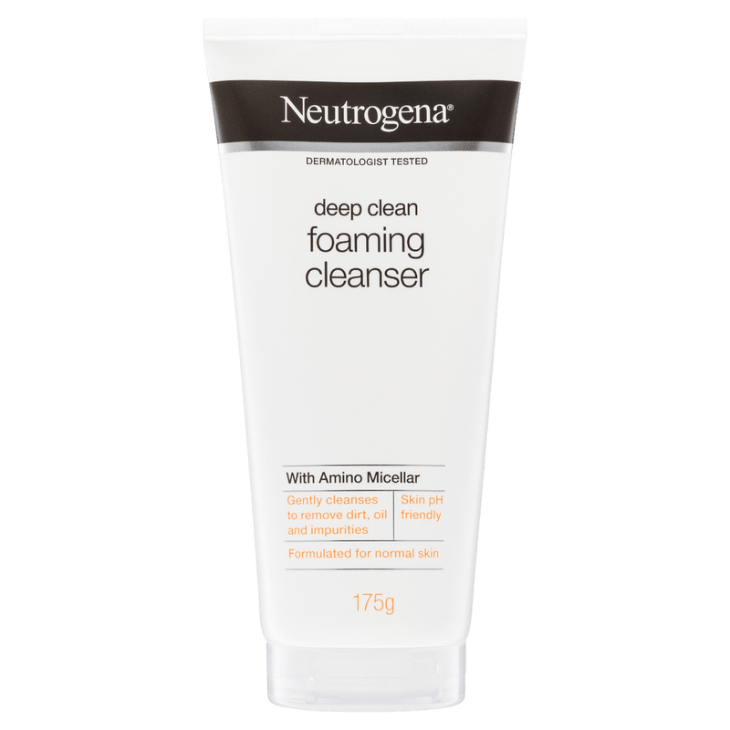 Neutrogena Deep Clean Foaming Facial Cleanser 175g - Vital Pharmacy Supplies
