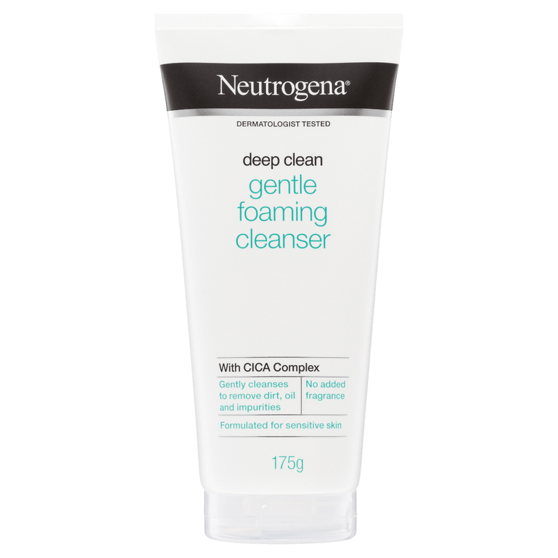 Neutrogena Deep Clean Gentle Foaming Facial Cleanser 175g - Vital Pharmacy Supplies