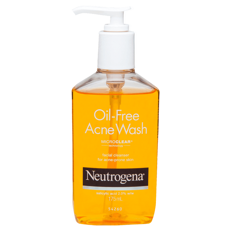Neutrogena Oil-Free Acne Wash Face Cleanser 175mL - Vital Pharmacy Supplies