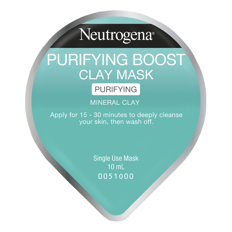 Neutrogena Purifying Boost Clay Mask 10mL - Vital Pharmacy Supplies