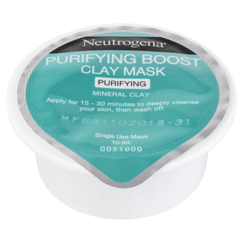 Neutrogena Purifying Boost Clay Mask 10mL - Vital Pharmacy Supplies