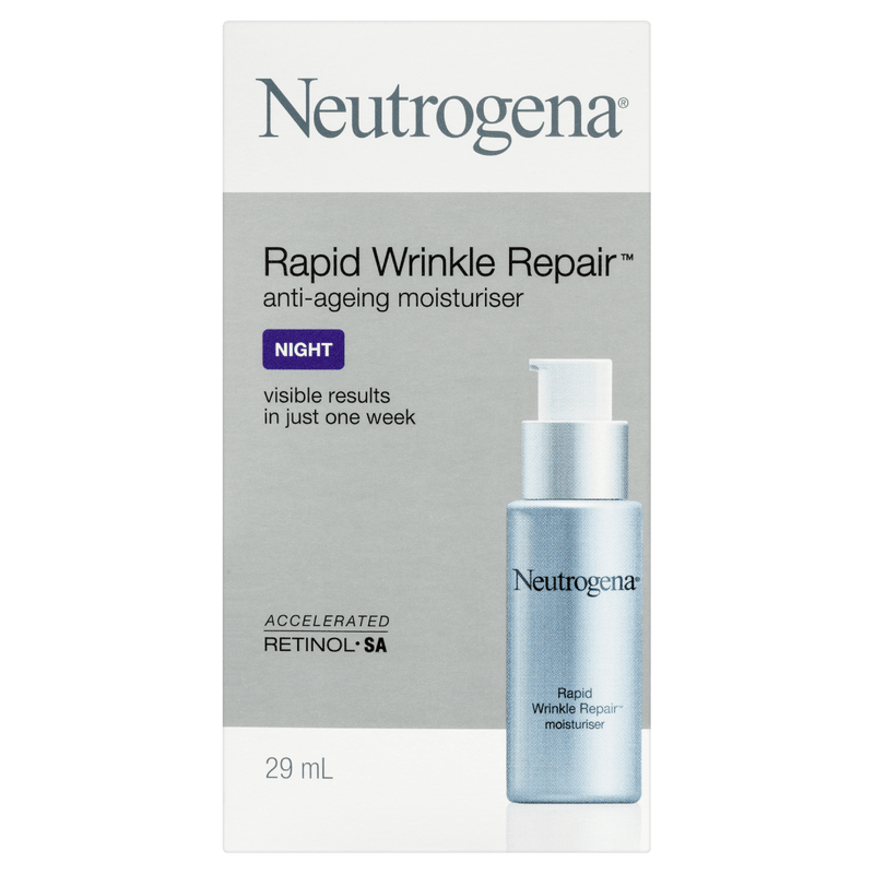 Neutrogena Rapid Wrinkle Repair Night Moisturiser 29mL - Vital Pharmacy Supplies