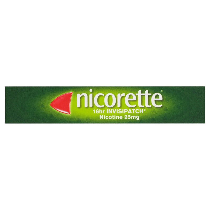 Nicorette Quit Smoking 16hr Invisipatch Step 1 25mg 14 Pack - Vital Pharmacy Supplies