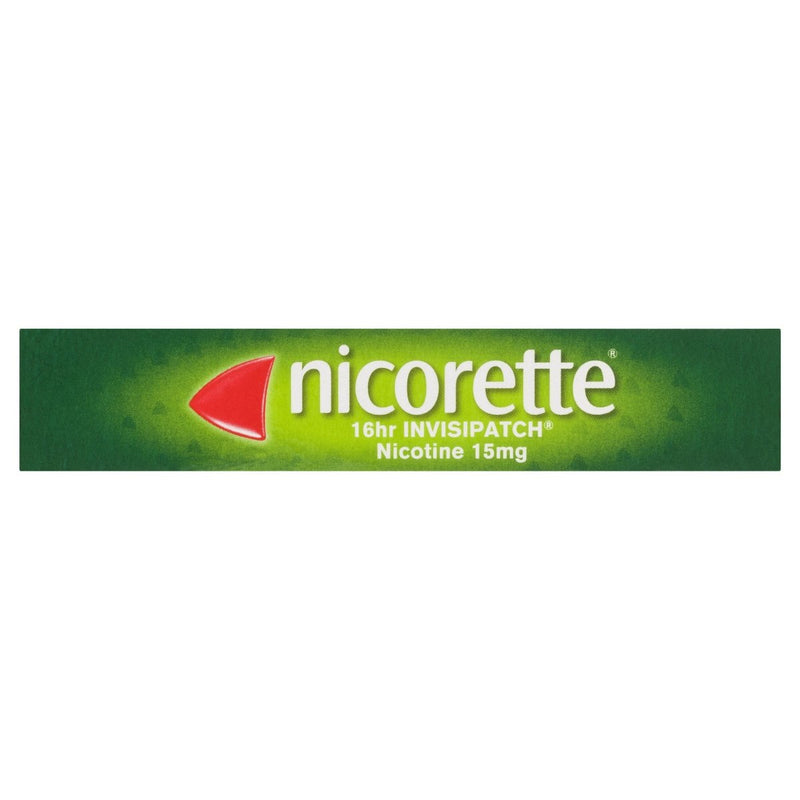 Nicorette Quit Smoking 16hr Invisipatch Step 2 15mg 7 Pack - Vital Pharmacy Supplies