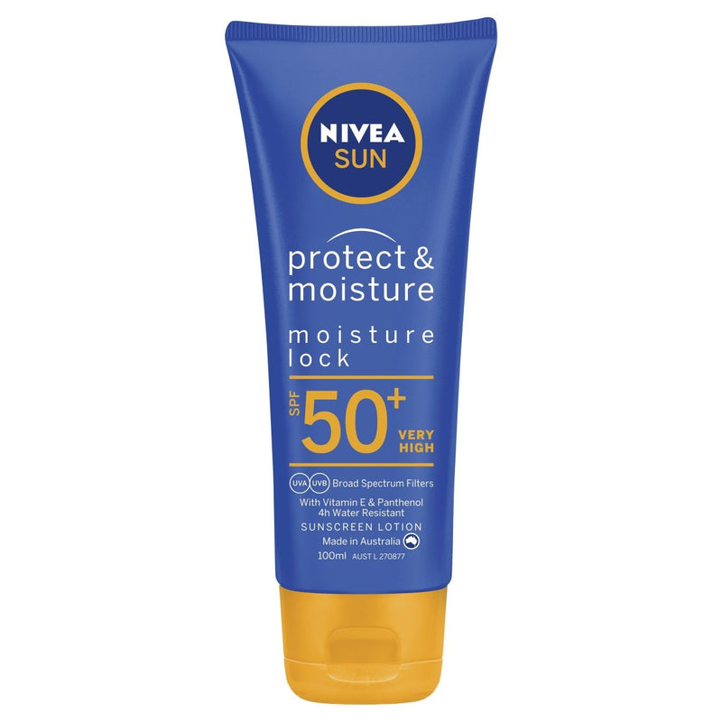 Nivea Lock SPF 50+ Sunscreen Lotion 100mL - Vital Pharmacy Supplies