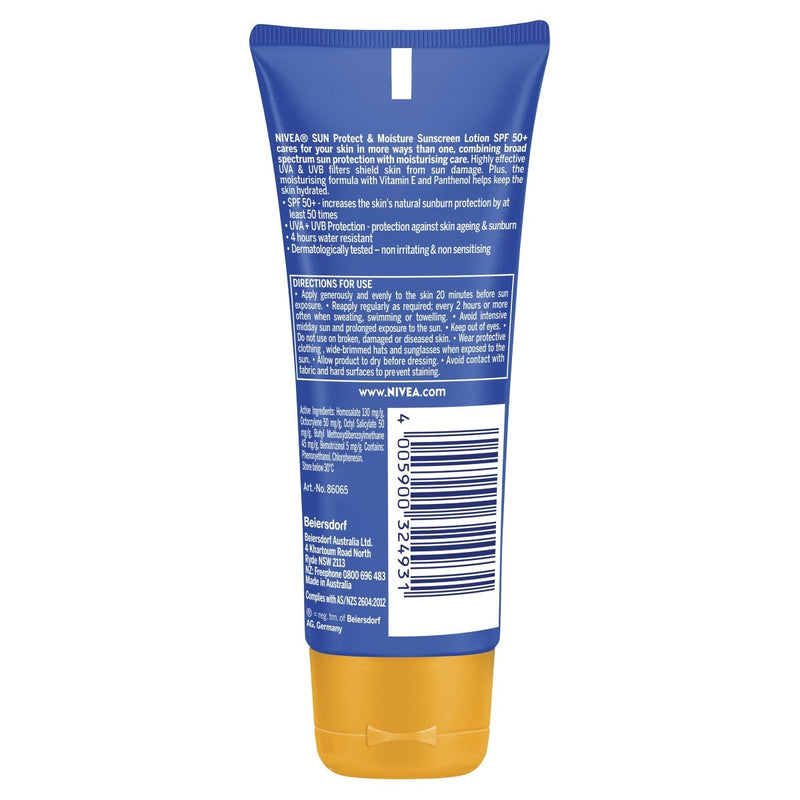 Nivea Lock SPF 50+ Sunscreen Lotion 100mL - Vital Pharmacy Supplies
