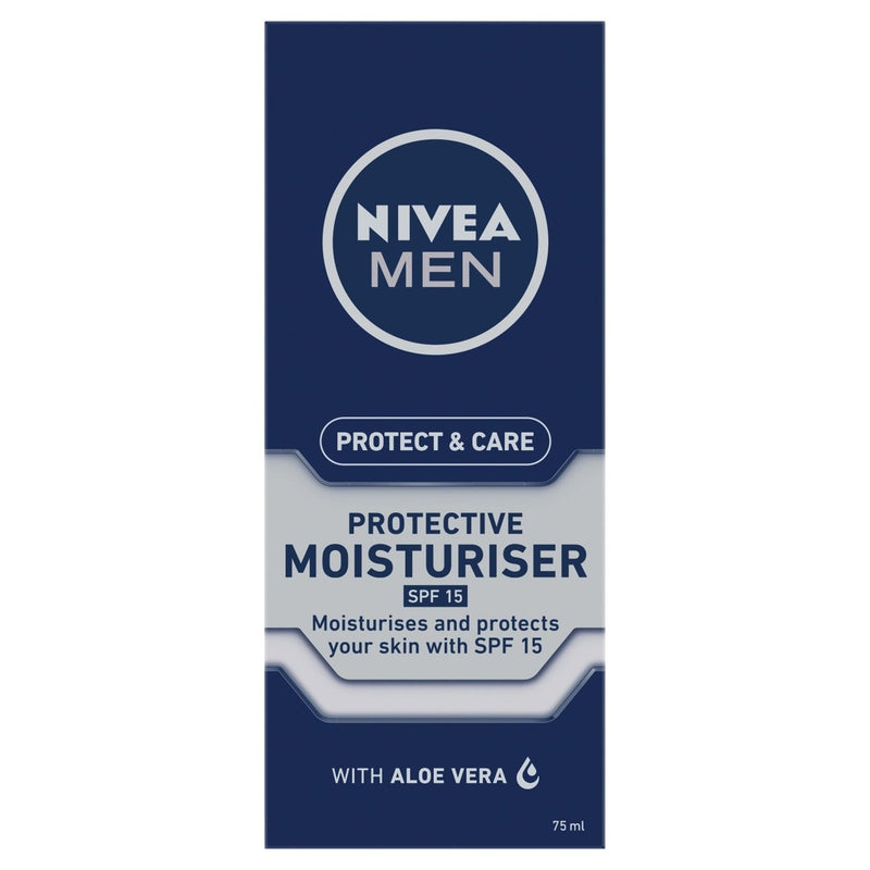 Nivea Men Protect & Care Protective Moisturiser SPF15 75mL - Vital Pharmacy Supplies