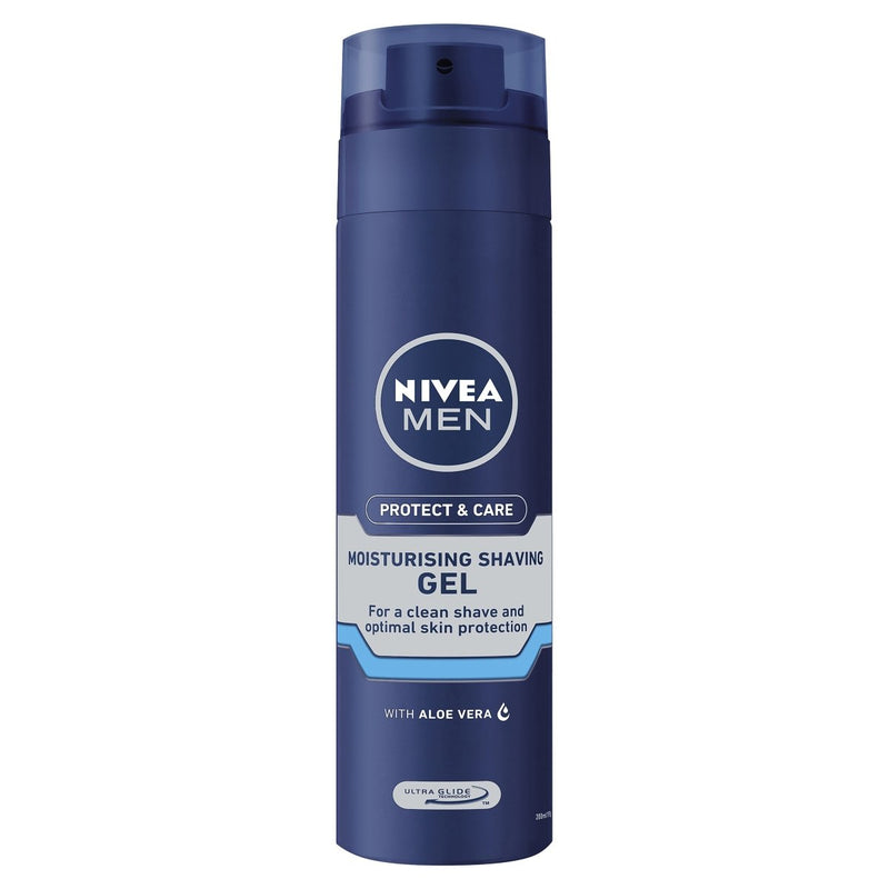 Nivea Men Protect & Care Shaving Gel 200mL - Vital Pharmacy Supplies