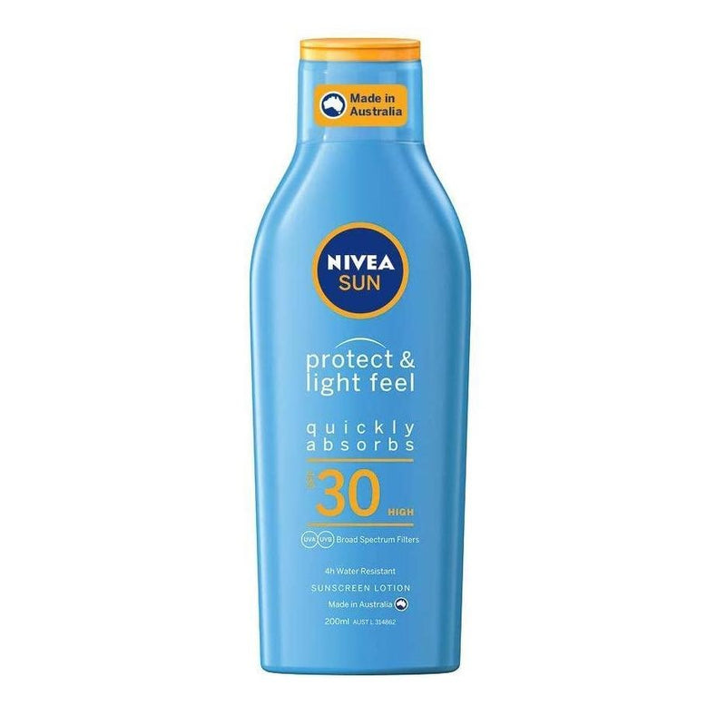 Nivea Sun SPF 30+ Sunscreen Lotion 200mL - Vital Pharmacy Supplies
