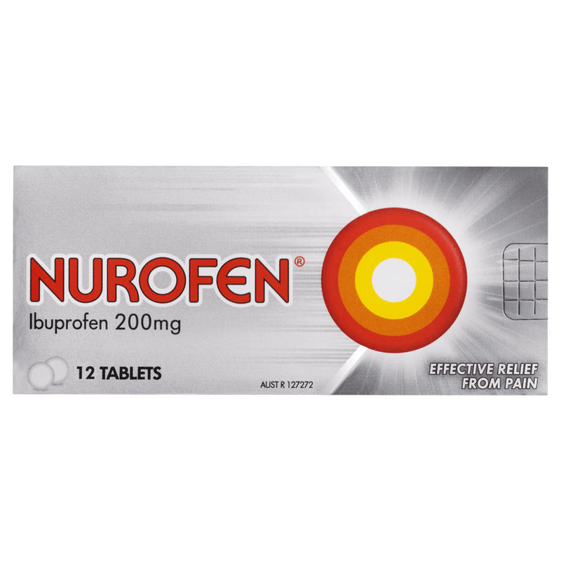 Nurofen Tablets 200mg 12 Tablets - Vital Pharmacy Supplies