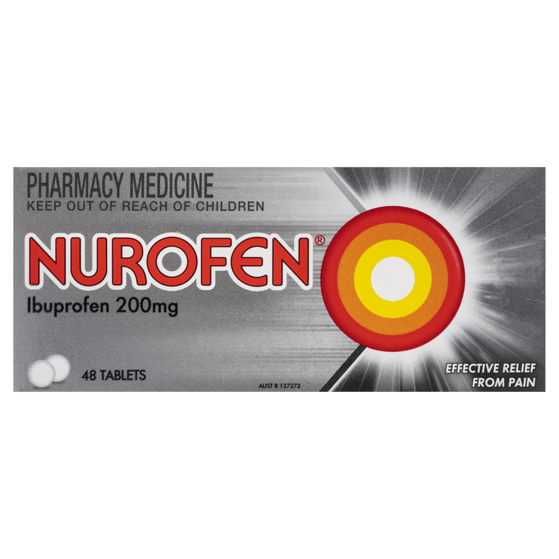 Nurofen Tablets 200mg 48 Tablets - Vital Pharmacy Supplies