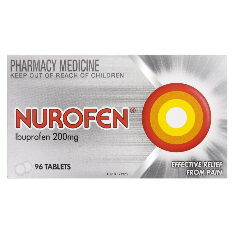 Nurofen Tablets 200mg 96 Tablets - Vital Pharmacy Supplies
