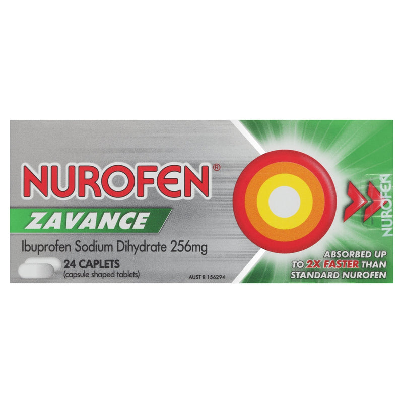 Nurofen Zavance 24 Caplets - Vital Pharmacy Supplies