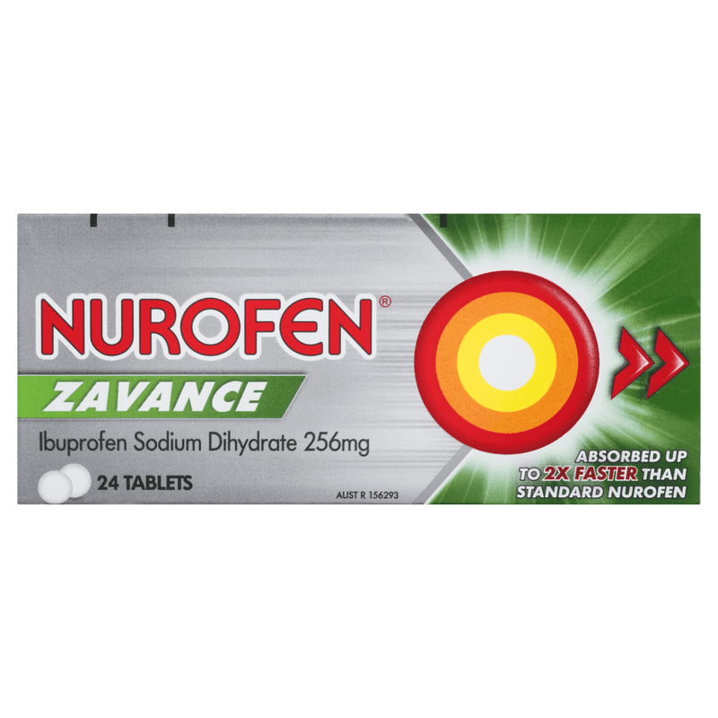Nurofen Zavance Tablets 24 Pack - Vital Pharmacy Supplies