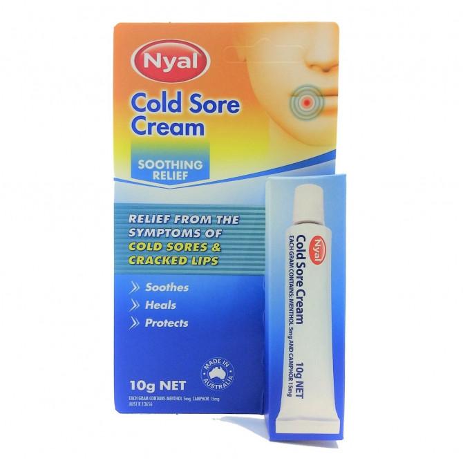 Nyal Cold Sore Cream 10g - Vital Pharmacy Supplies