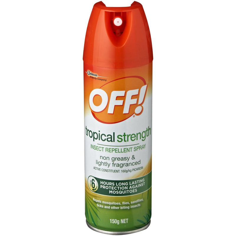 Off! Tropical Strength Insect Repellent Aerosol Spray 150g - Vital Pharmacy Supplies