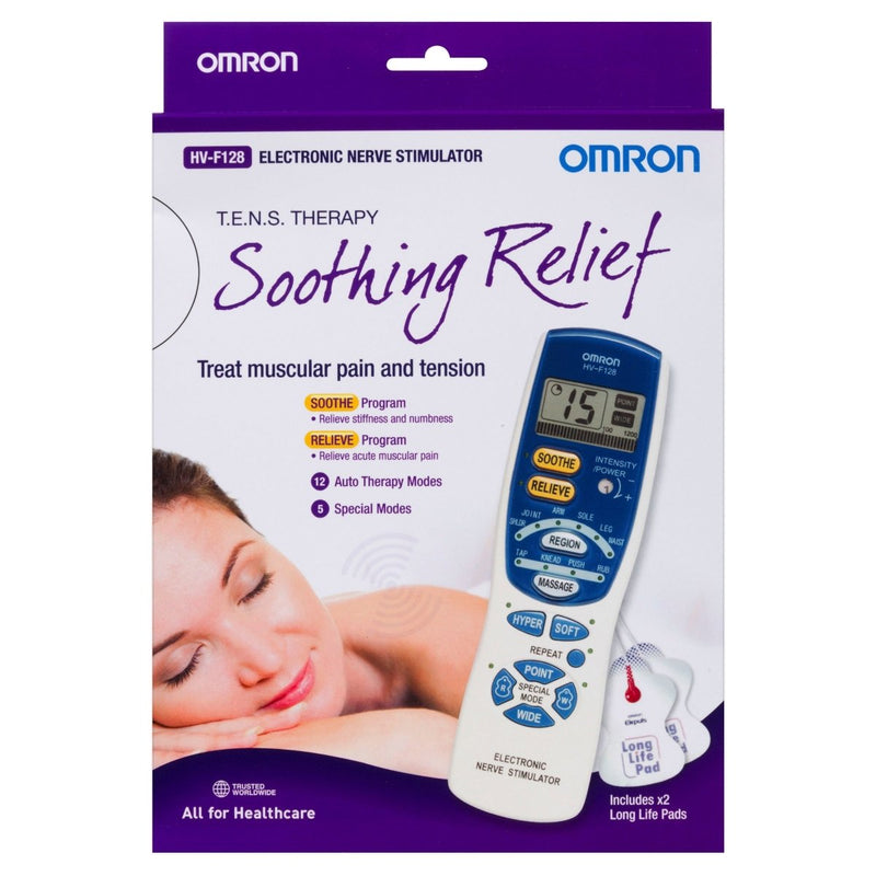 Omron HVF128 Premium TENS Therapy Electronic Nerve Stimulator - Vital Pharmacy Supplies
