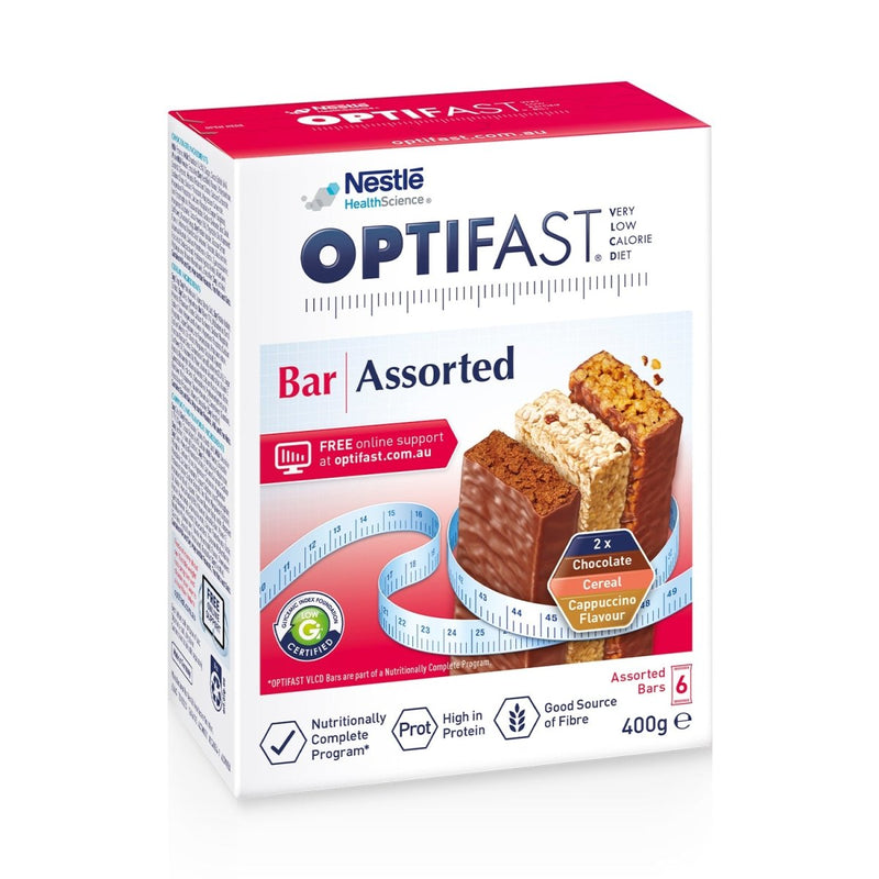 Optifast VLCD Assorted Bars 6 Pack - Vital Pharmacy Supplies